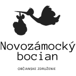 Logo občianskeho združenia Novozámocký bocian